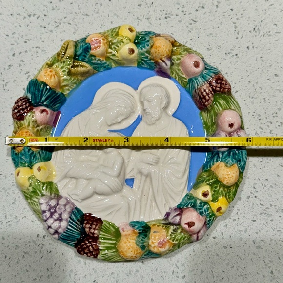 Della Robbia Wall Plaque - Picture 7 of 7